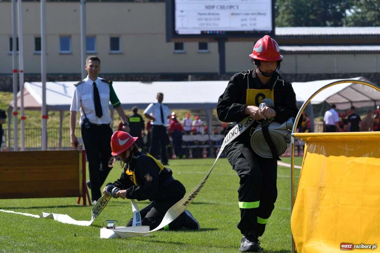 Zdjęcie w galerii na portalu naszraciborz.pl: OSP Samborowice wygrały na zawodach wojewódzkich CTIF w Raciborzu wiadomości z regionu