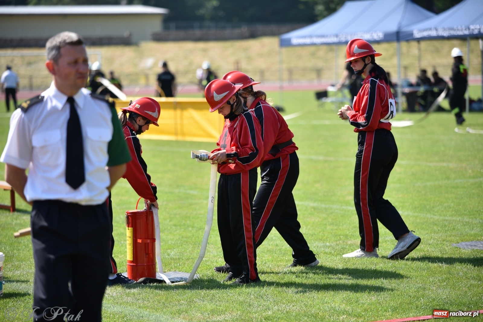 Zdjęcie w galerii na portalu naszraciborz.pl: OSP Samborowice wygrały na zawodach wojewódzkich CTIF w Raciborzu wiadomości z regionu