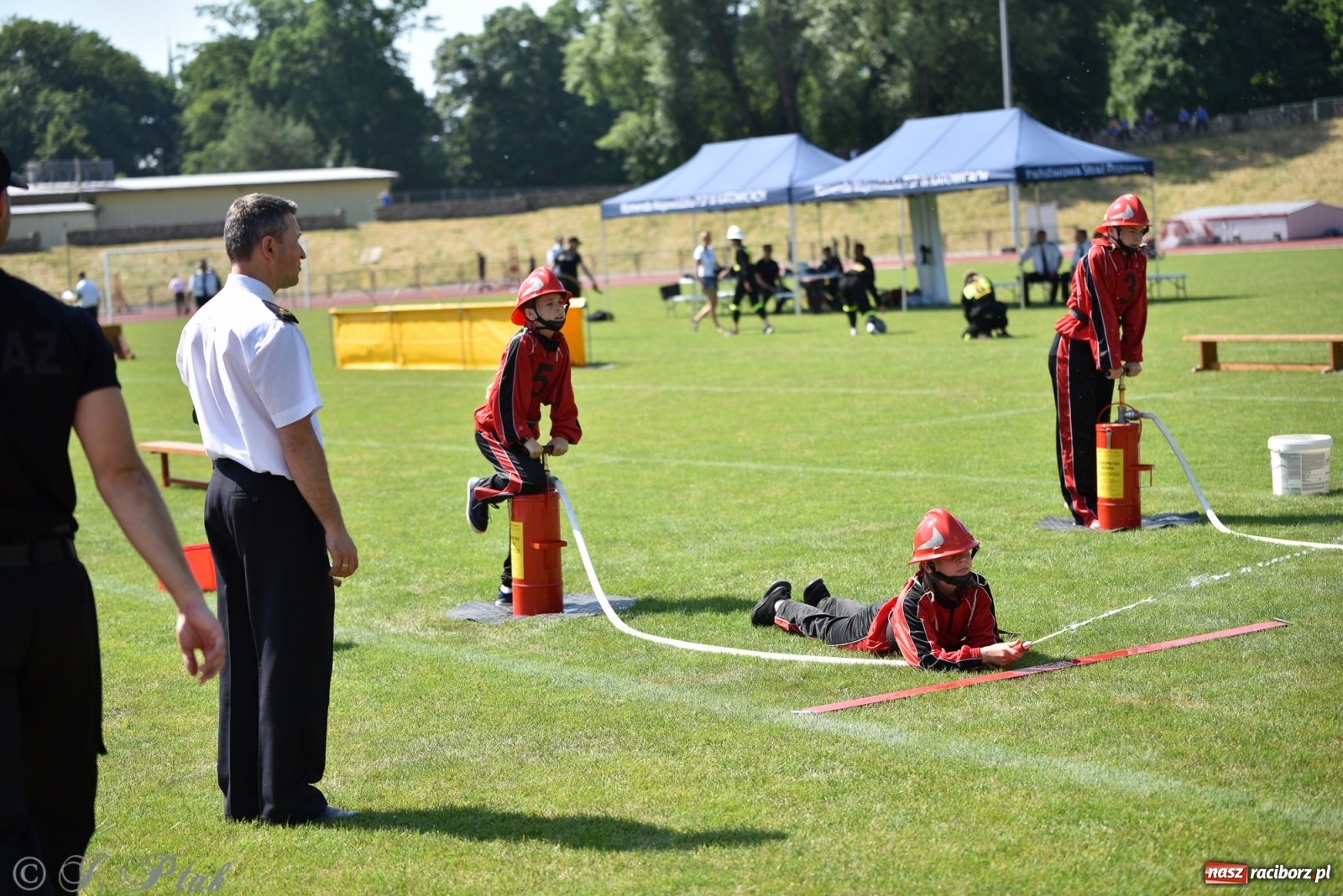 Zdjęcie w galerii na portalu naszraciborz.pl: OSP Samborowice wygrały na zawodach wojewódzkich CTIF w Raciborzu wiadomości z regionu
