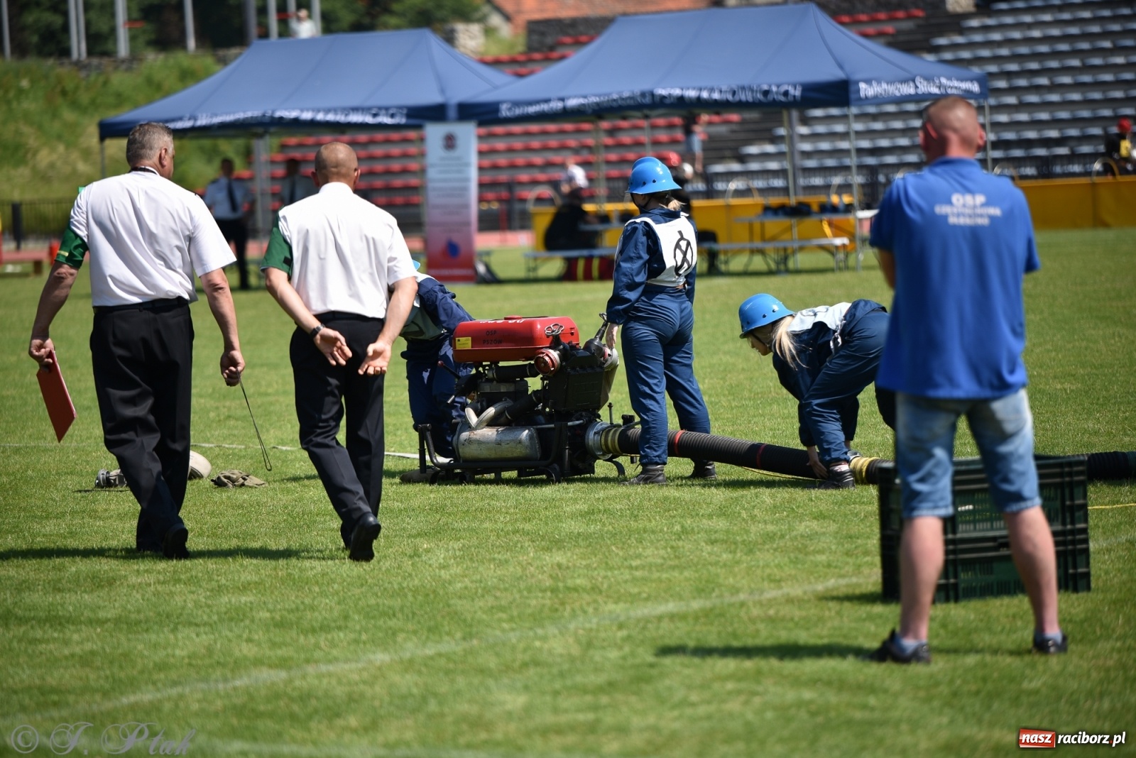 Zdjęcie w galerii na portalu naszraciborz.pl: OSP Samborowice wygrały na zawodach wojewódzkich CTIF w Raciborzu wiadomości z regionu