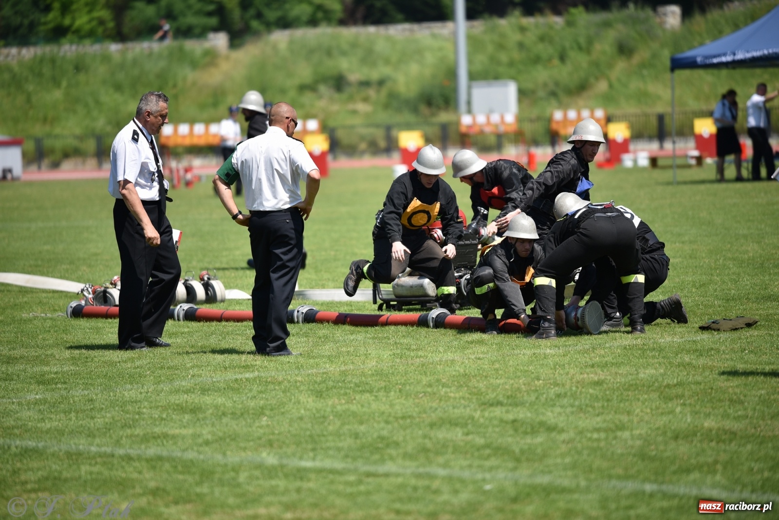 Zdjęcie w galerii na portalu naszraciborz.pl: OSP Samborowice wygrały na zawodach wojewódzkich CTIF w Raciborzu wiadomości z regionu