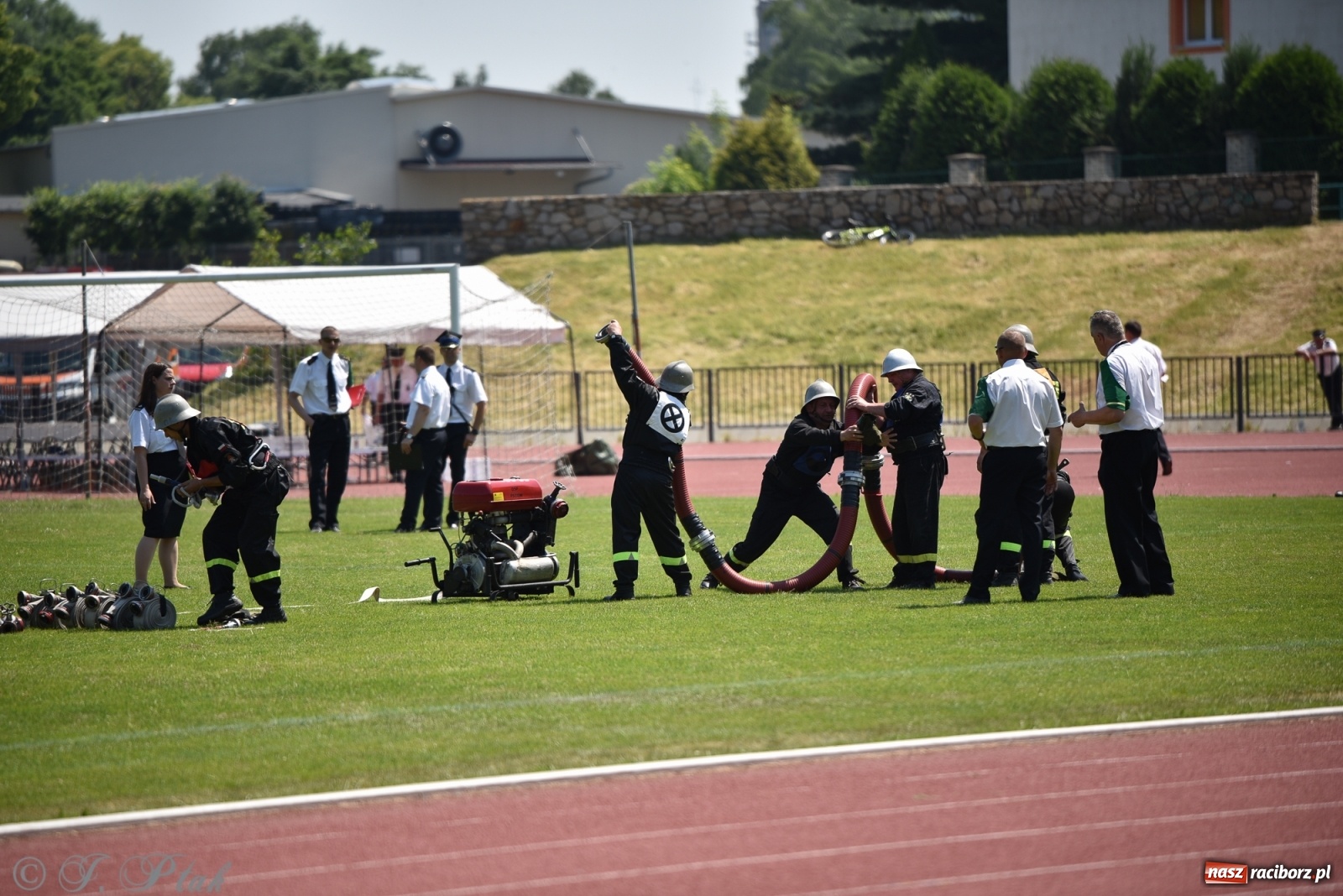Zdjęcie w galerii na portalu naszraciborz.pl: OSP Samborowice wygrały na zawodach wojewódzkich CTIF w Raciborzu wiadomości z regionu