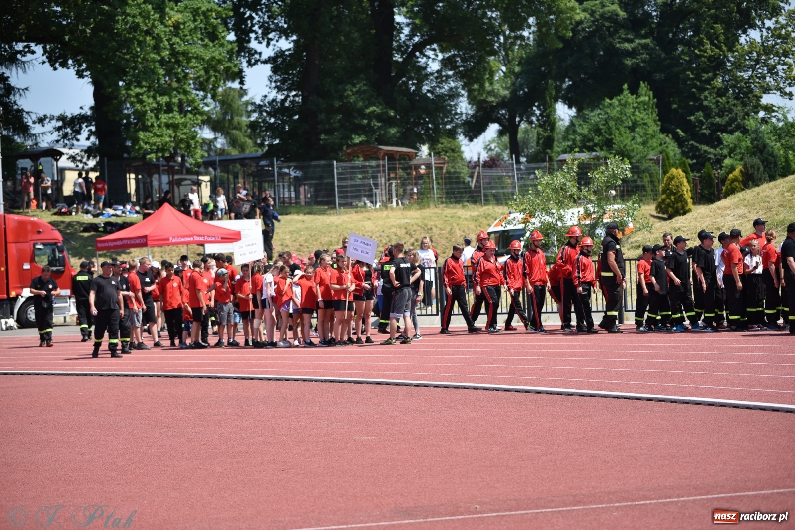 Zdjęcie w galerii na portalu naszraciborz.pl: OSP Samborowice wygrały na zawodach wojewódzkich CTIF w Raciborzu wiadomości z regionu