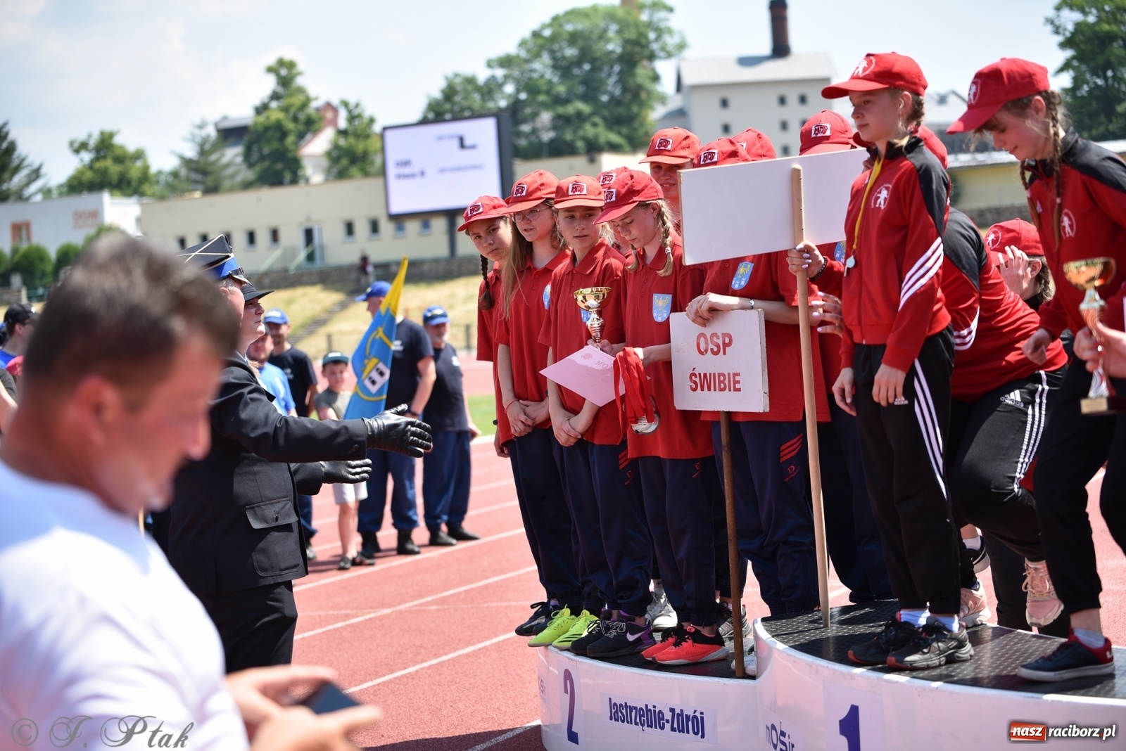 Zdjęcie w galerii na portalu naszraciborz.pl: OSP Samborowice wygrały na zawodach wojewódzkich CTIF w Raciborzu wiadomości z regionu