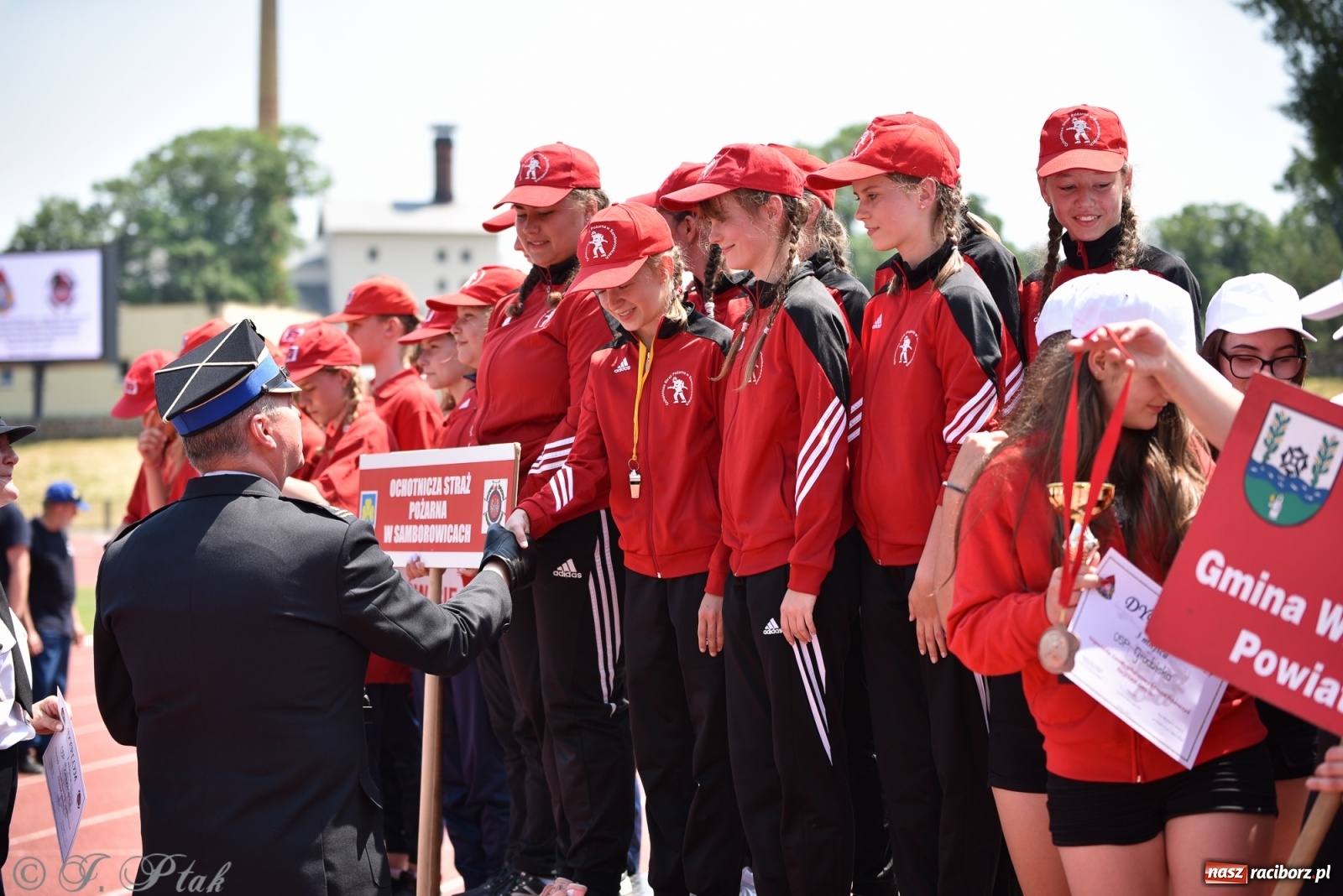 Zdjęcie w galerii na portalu naszraciborz.pl: OSP Samborowice wygrały na zawodach wojewódzkich CTIF w Raciborzu wiadomości z regionu
