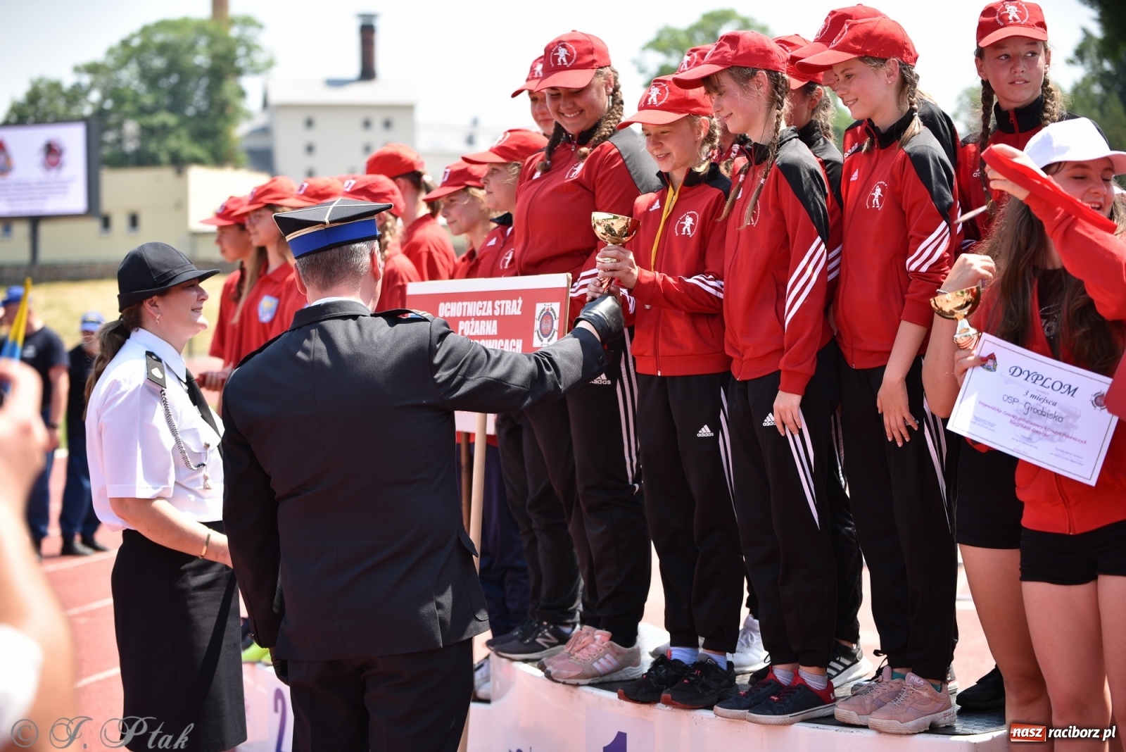 Zdjęcie w galerii na portalu naszraciborz.pl: OSP Samborowice wygrały na zawodach wojewódzkich CTIF w Raciborzu wiadomości z regionu