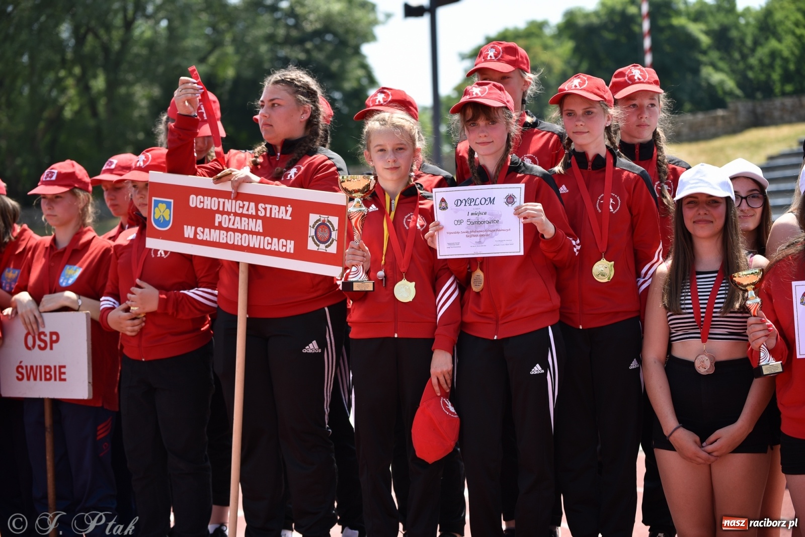 Zdjęcie w galerii na portalu naszraciborz.pl: OSP Samborowice wygrały na zawodach wojewódzkich CTIF w Raciborzu wiadomości z regionu
