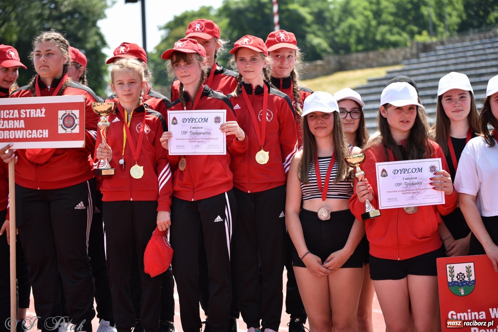 Zdjęcie w galerii na portalu naszraciborz.pl: OSP Samborowice wygrały na zawodach wojewódzkich CTIF w Raciborzu wiadomości z regionu