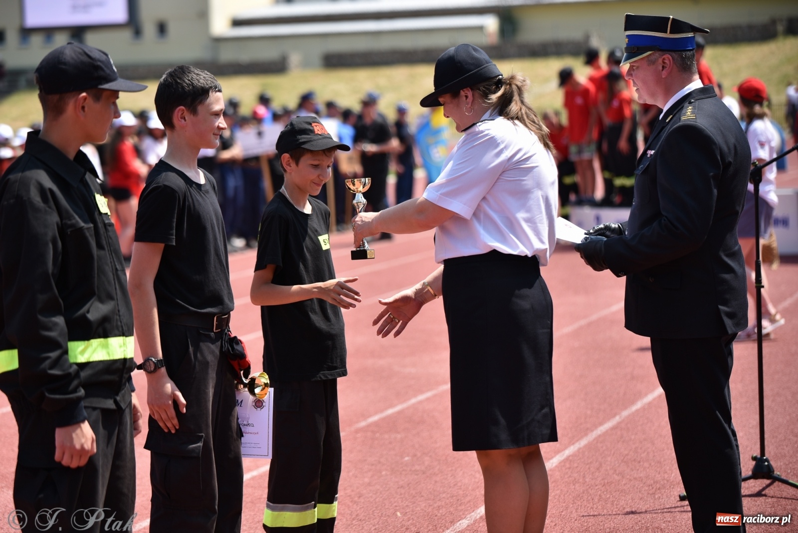 Zdjęcie w galerii na portalu naszraciborz.pl: OSP Samborowice wygrały na zawodach wojewódzkich CTIF w Raciborzu wiadomości z regionu