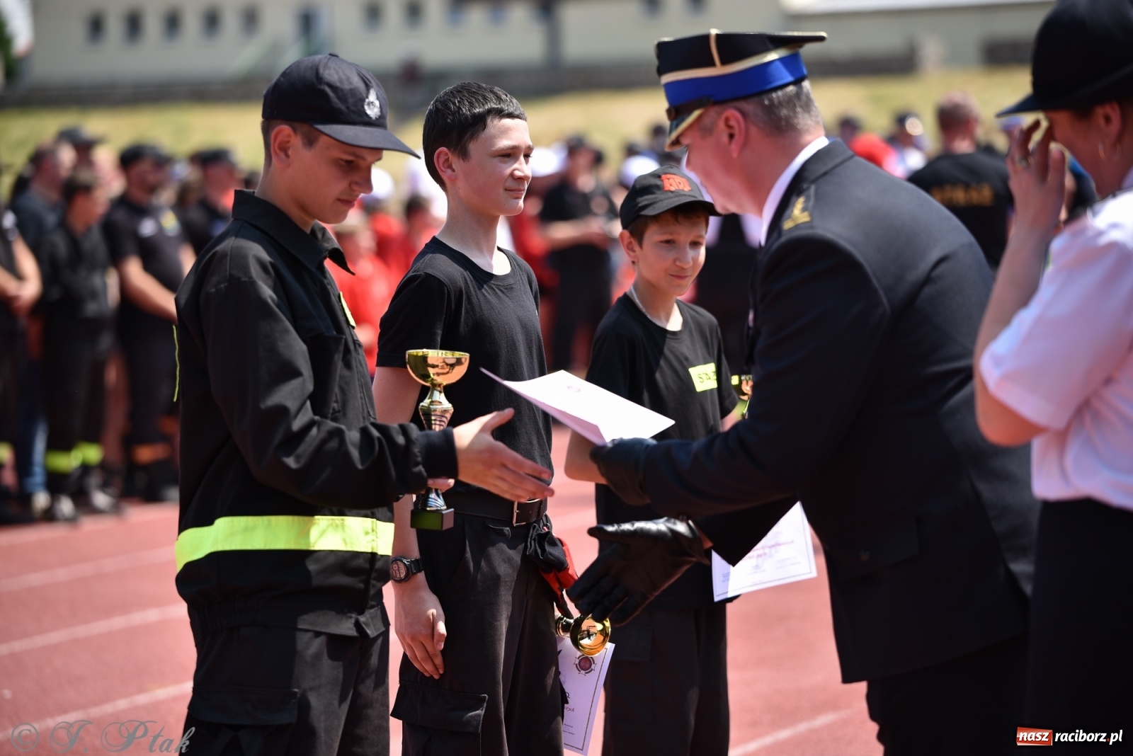 Zdjęcie w galerii na portalu naszraciborz.pl: OSP Samborowice wygrały na zawodach wojewódzkich CTIF w Raciborzu wiadomości z regionu