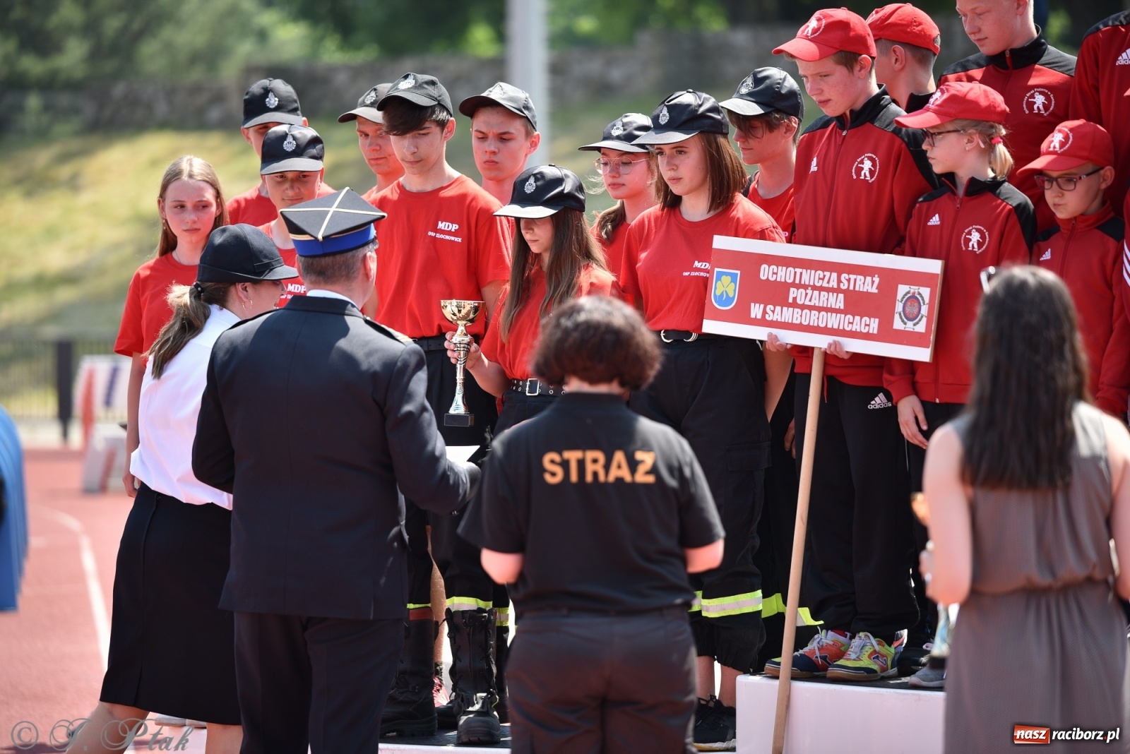 Zdjęcie w galerii na portalu naszraciborz.pl: OSP Samborowice wygrały na zawodach wojewódzkich CTIF w Raciborzu wiadomości z regionu