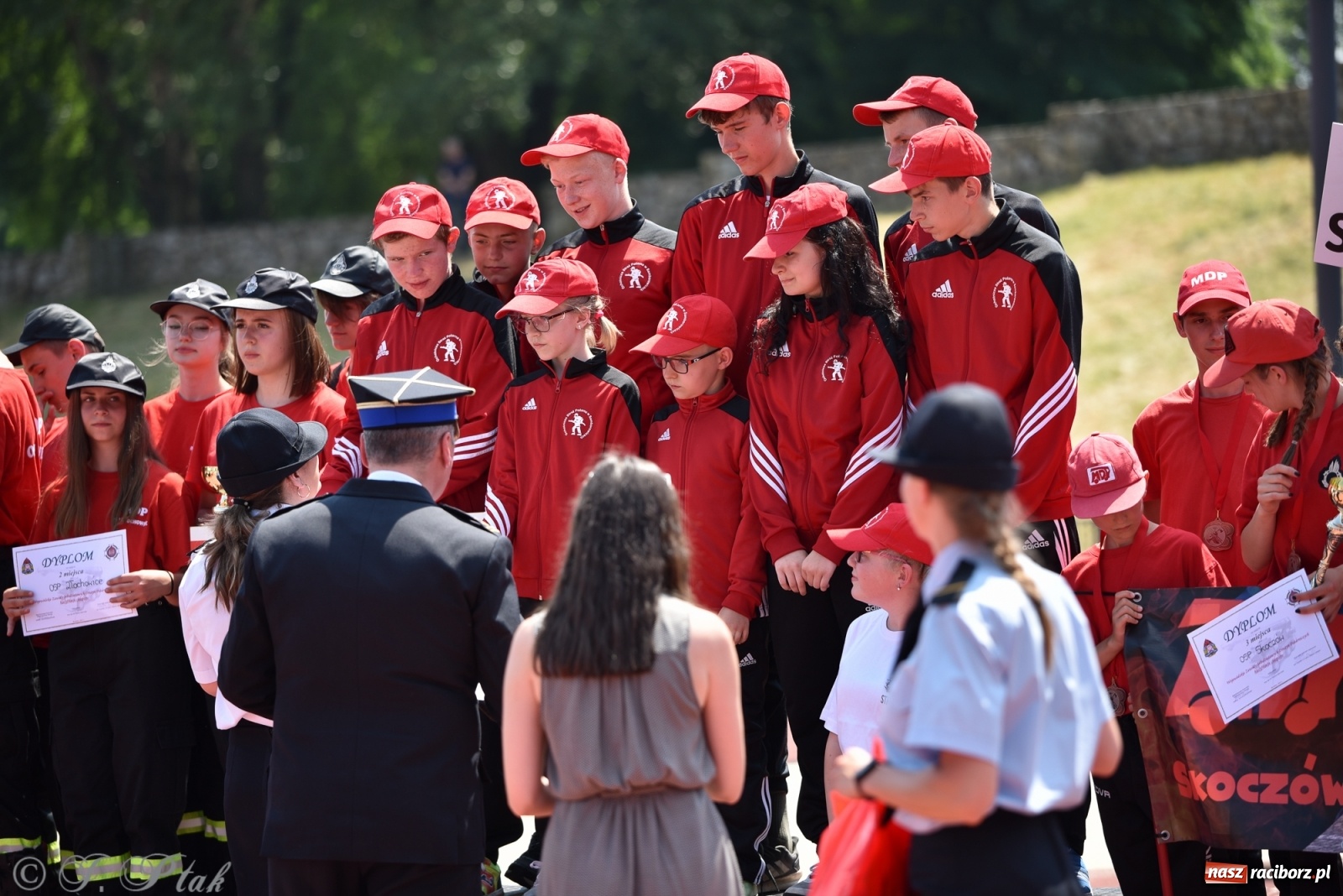 Zdjęcie w galerii na portalu naszraciborz.pl: OSP Samborowice wygrały na zawodach wojewódzkich CTIF w Raciborzu wiadomości z regionu