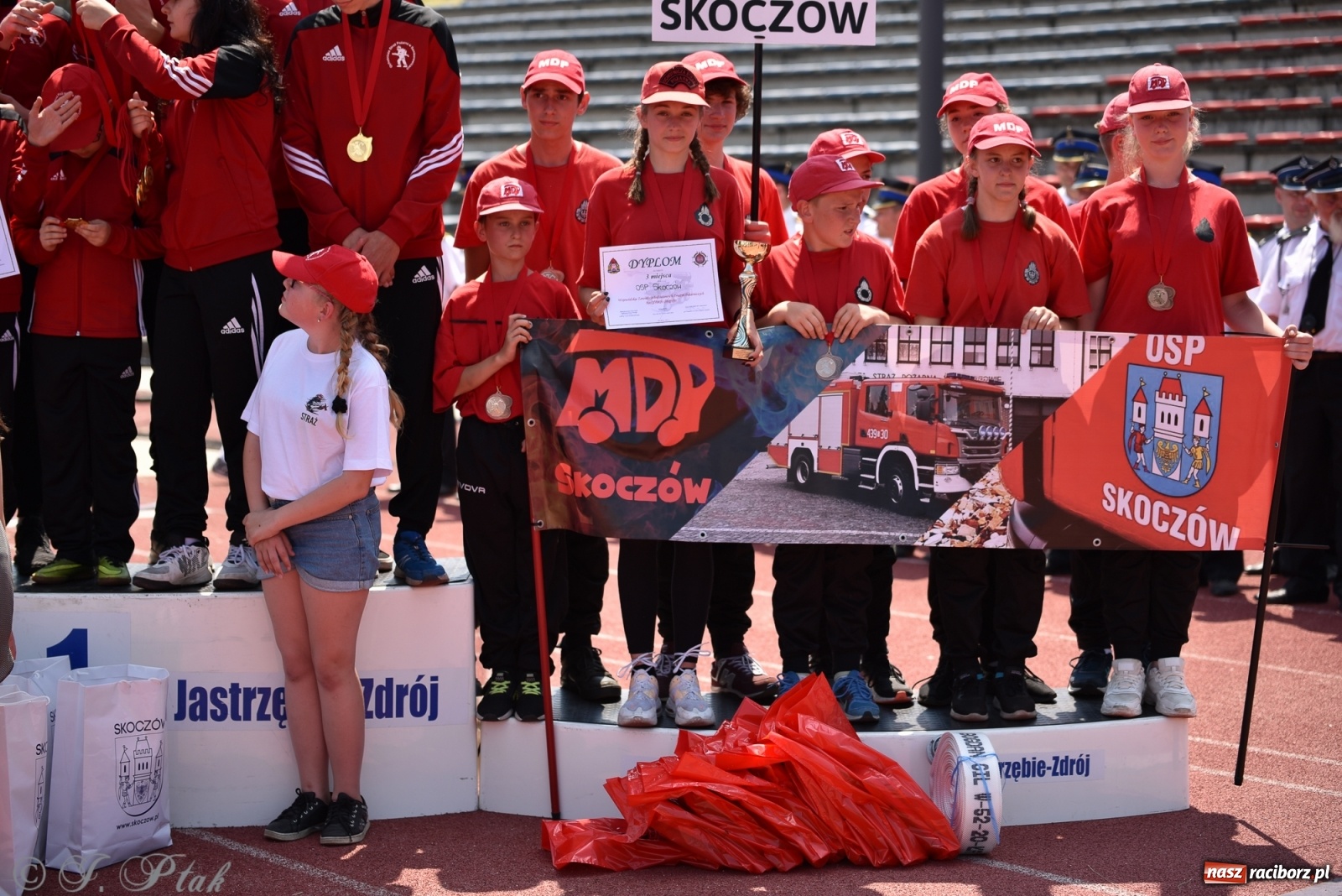 Zdjęcie w galerii na portalu naszraciborz.pl: OSP Samborowice wygrały na zawodach wojewódzkich CTIF w Raciborzu wiadomości z regionu