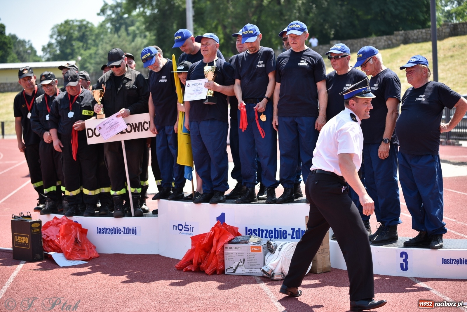 Zdjęcie w galerii na portalu naszraciborz.pl: OSP Samborowice wygrały na zawodach wojewódzkich CTIF w Raciborzu wiadomości z regionu
