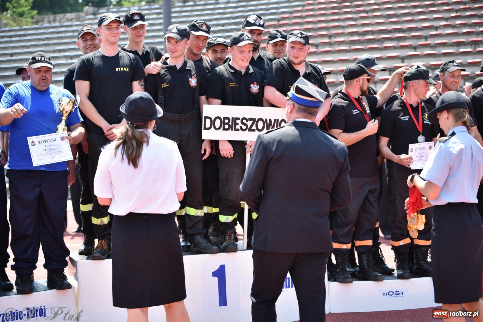 Zdjęcie w galerii na portalu naszraciborz.pl: OSP Samborowice wygrały na zawodach wojewódzkich CTIF w Raciborzu wiadomości z regionu