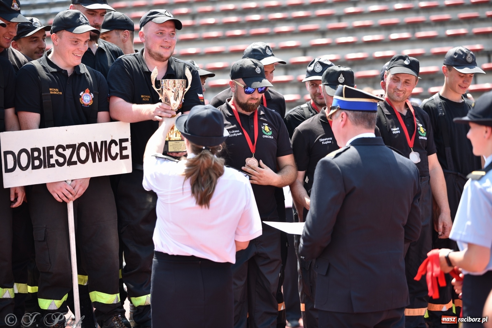 Zdjęcie w galerii na portalu naszraciborz.pl: OSP Samborowice wygrały na zawodach wojewódzkich CTIF w Raciborzu wiadomości z regionu