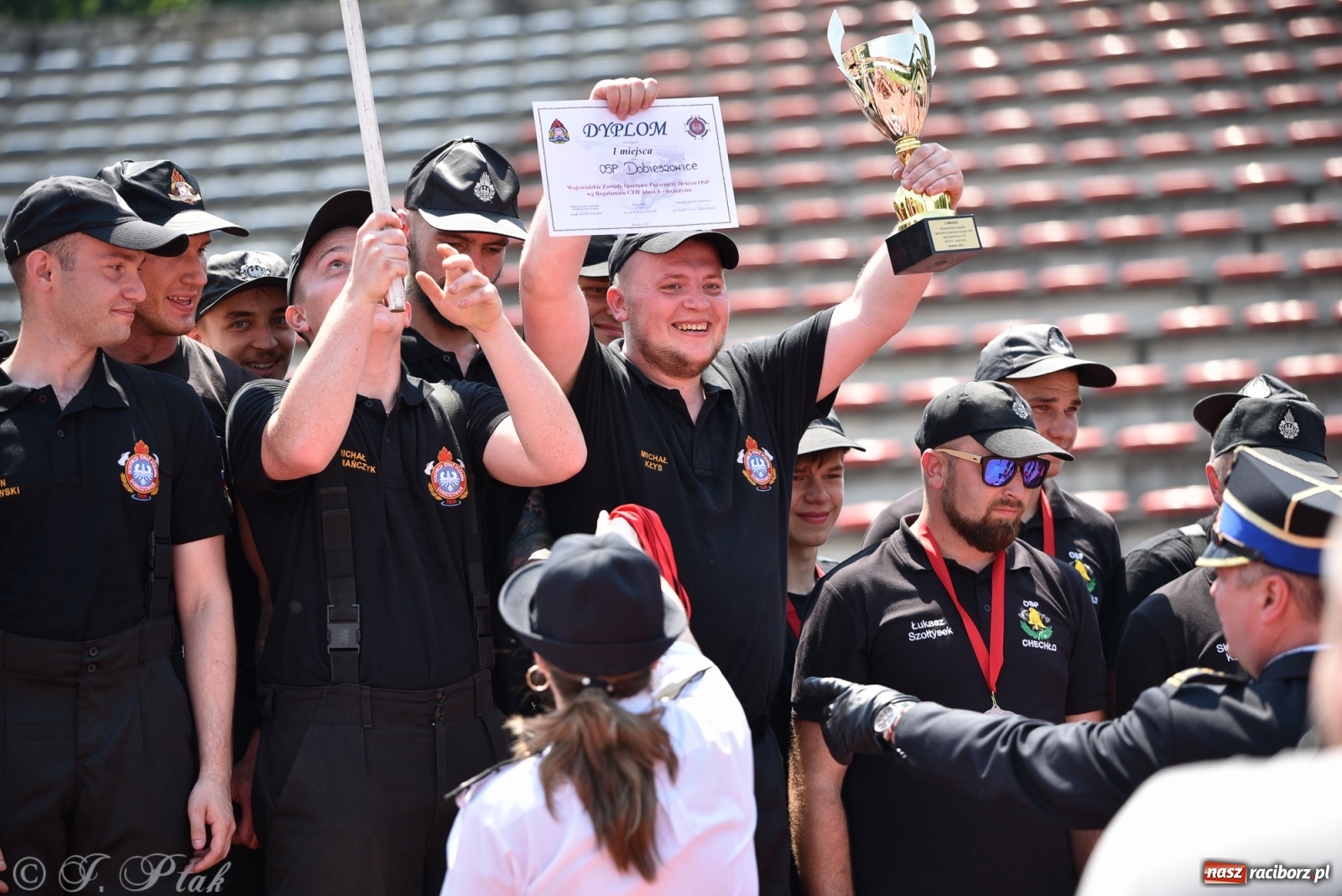 Zdjęcie w galerii na portalu naszraciborz.pl: OSP Samborowice wygrały na zawodach wojewódzkich CTIF w Raciborzu wiadomości z regionu