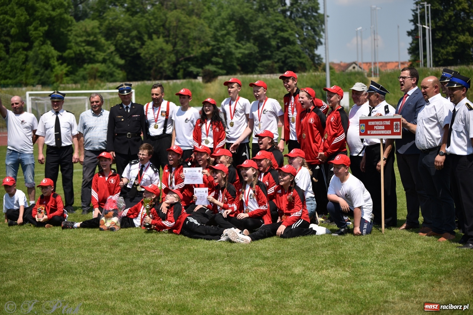 Zdjęcie w galerii na portalu naszraciborz.pl: OSP Samborowice wygrały na zawodach wojewódzkich CTIF w Raciborzu wiadomości z regionu