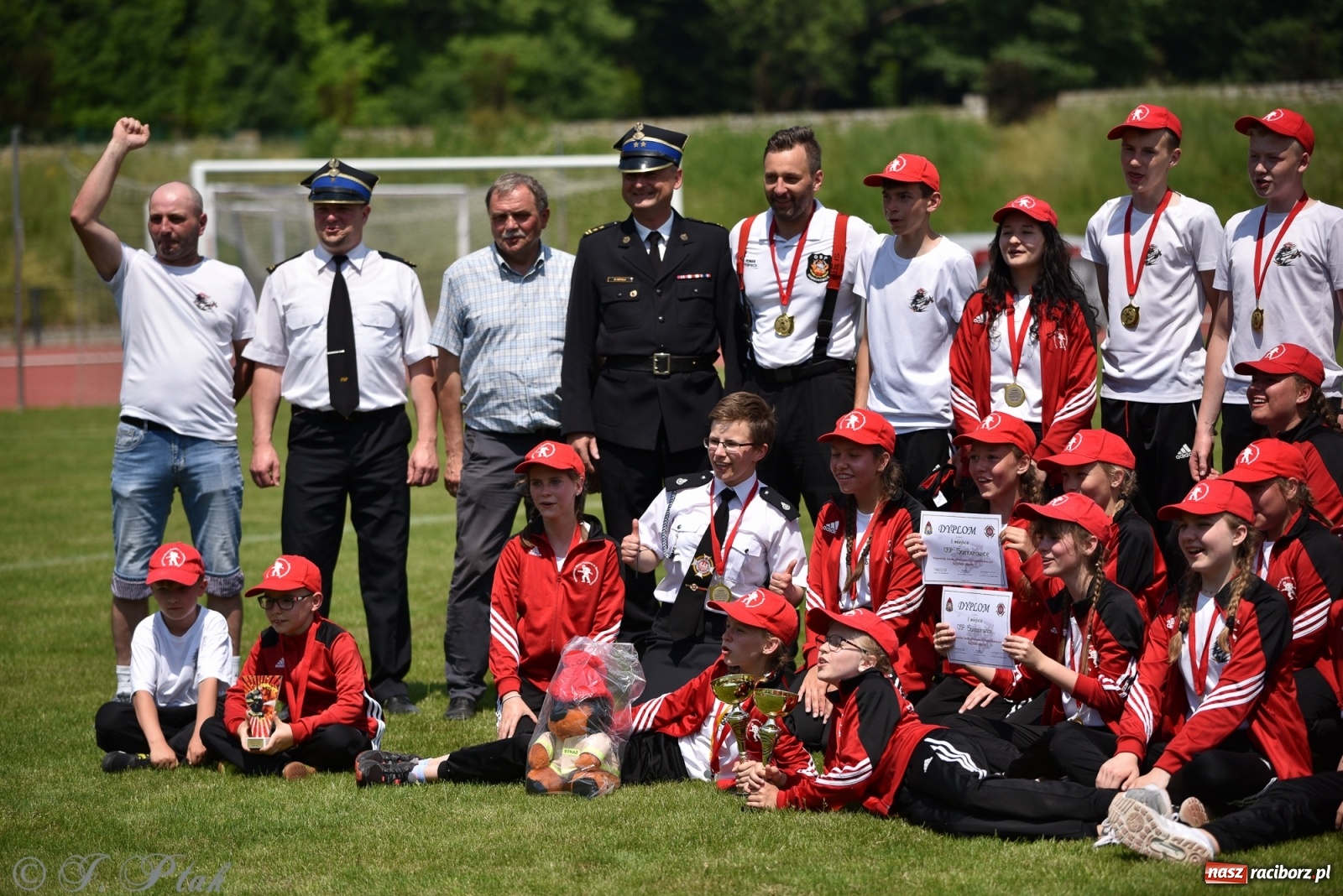 Zdjęcie w galerii na portalu naszraciborz.pl: OSP Samborowice wygrały na zawodach wojewódzkich CTIF w Raciborzu wiadomości z regionu