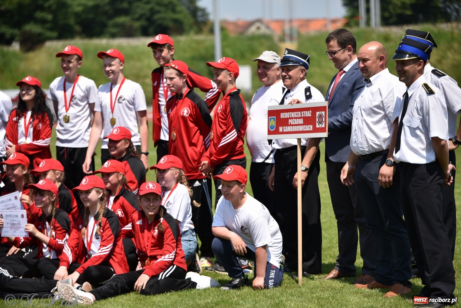 Zdjęcie w galerii na portalu naszraciborz.pl: OSP Samborowice wygrały na zawodach wojewódzkich CTIF w Raciborzu wiadomości z regionu