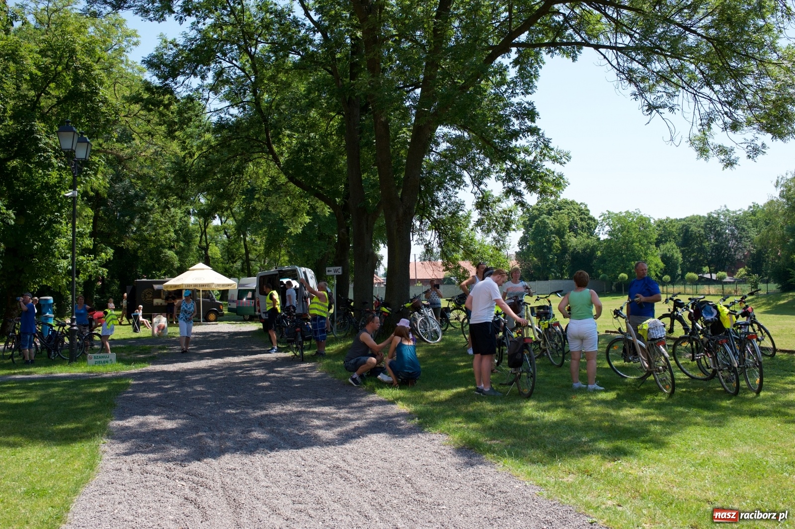 Zdjęcie w galerii na portalu naszraciborz.pl: Rajd rowerowy gminy Krzyżanowice. Podróż wokół zbiornika wiadomości z regionu