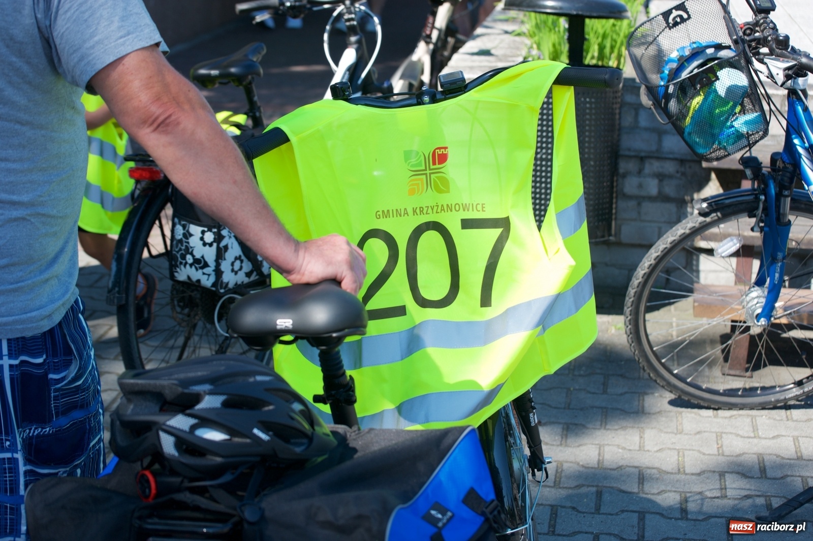 Zdjęcie w galerii na portalu naszraciborz.pl: Rajd rowerowy gminy Krzyżanowice. Podróż wokół zbiornika wiadomości z regionu