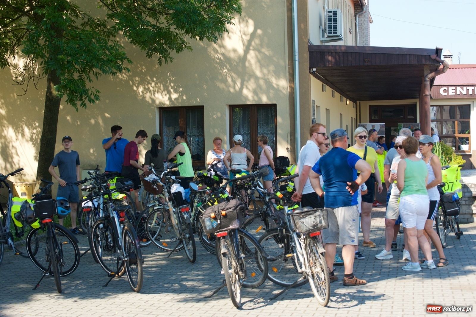 Zdjęcie w galerii na portalu naszraciborz.pl: Rajd rowerowy gminy Krzyżanowice. Podróż wokół zbiornika wiadomości z regionu