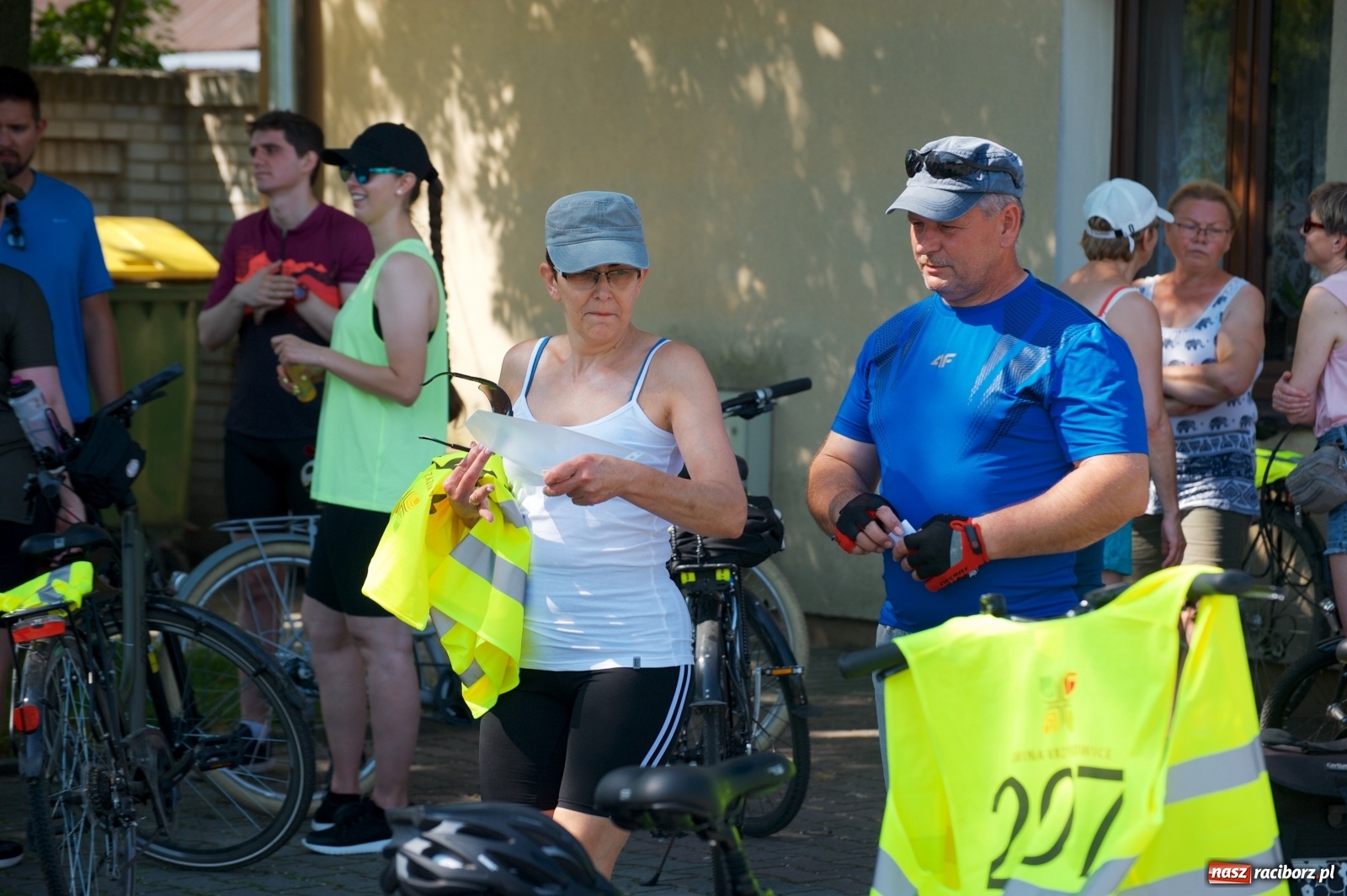 Zdjęcie w galerii na portalu naszraciborz.pl: Rajd rowerowy gminy Krzyżanowice. Podróż wokół zbiornika wiadomości z regionu