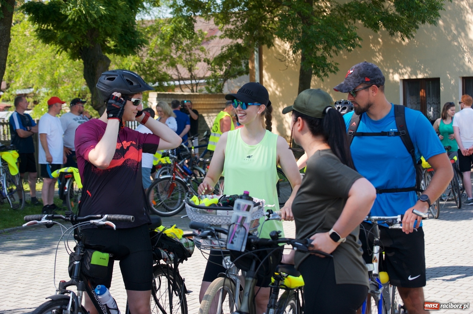 Zdjęcie w galerii na portalu naszraciborz.pl: Rajd rowerowy gminy Krzyżanowice. Podróż wokół zbiornika wiadomości z regionu