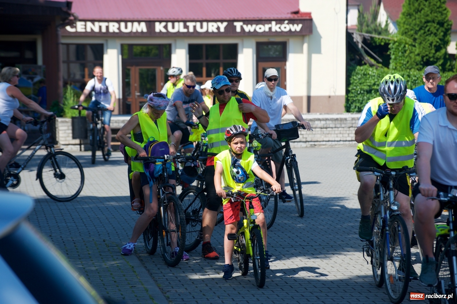 Zdjęcie w galerii na portalu naszraciborz.pl: Rajd rowerowy gminy Krzyżanowice. Podróż wokół zbiornika wiadomości z regionu