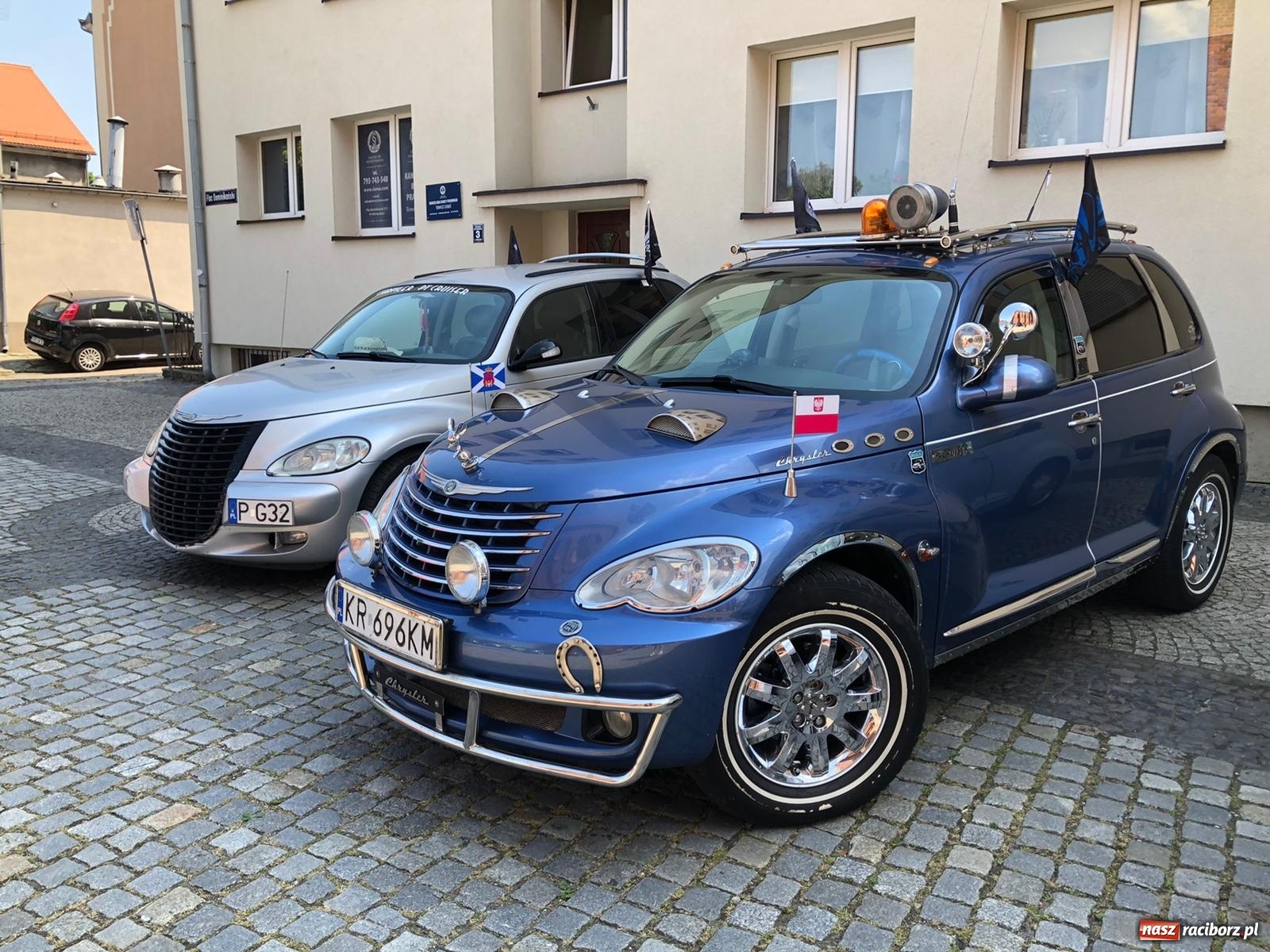 Zdjęcie w galerii na portalu naszraciborz.pl: Legendy amerykańskiej motoryzacji w Raciborzu wiadomości z regionu