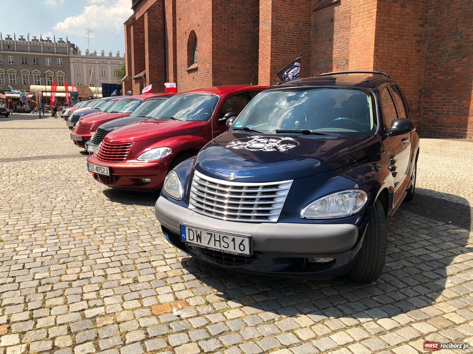 Zdjęcie w galerii na portalu naszraciborz.pl: Legendy amerykańskiej motoryzacji w Raciborzu wiadomości z regionu