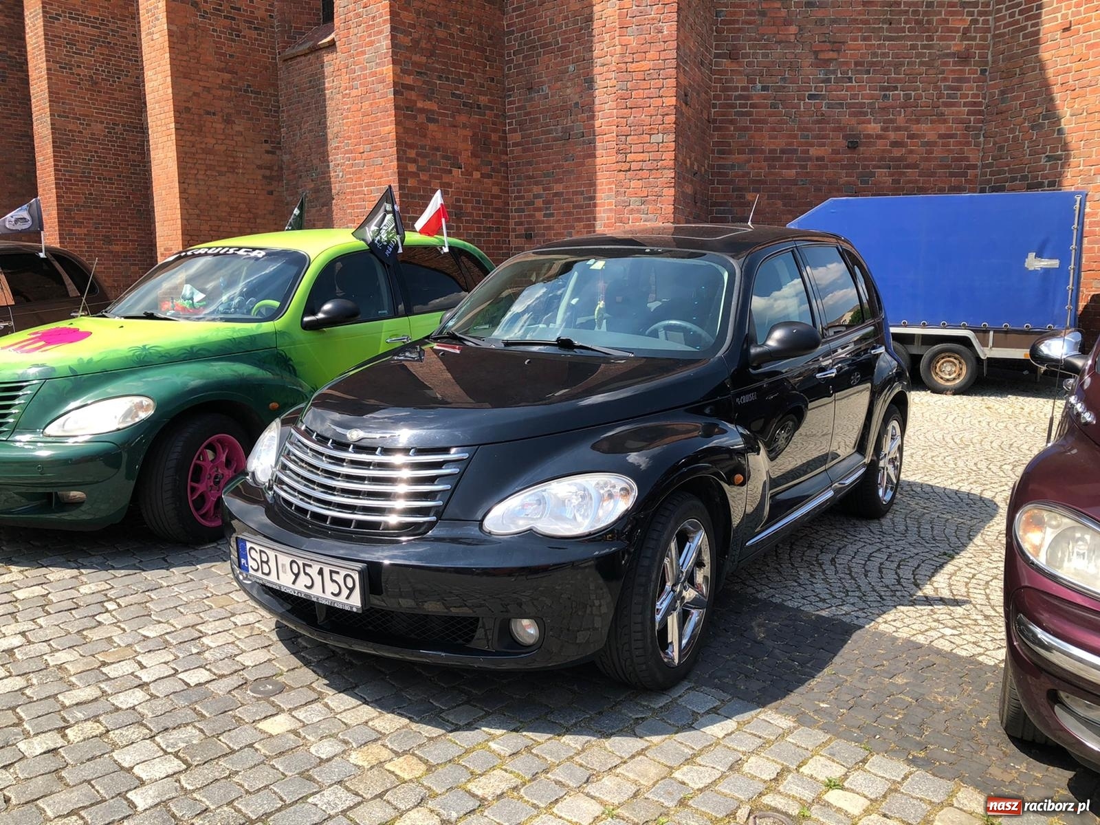 Zdjęcie w galerii na portalu naszraciborz.pl: Legendy amerykańskiej motoryzacji w Raciborzu wiadomości z regionu