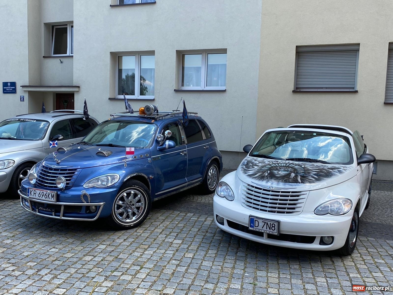 Zdjęcie w galerii na portalu naszraciborz.pl: Legendy amerykańskiej motoryzacji w Raciborzu wiadomości z regionu