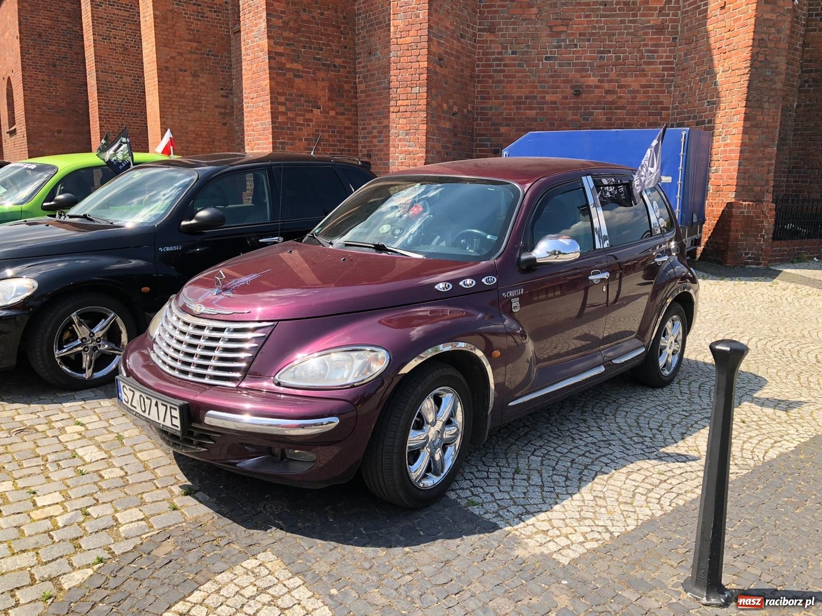 Zdjęcie w galerii na portalu naszraciborz.pl: Legendy amerykańskiej motoryzacji w Raciborzu wiadomości z regionu