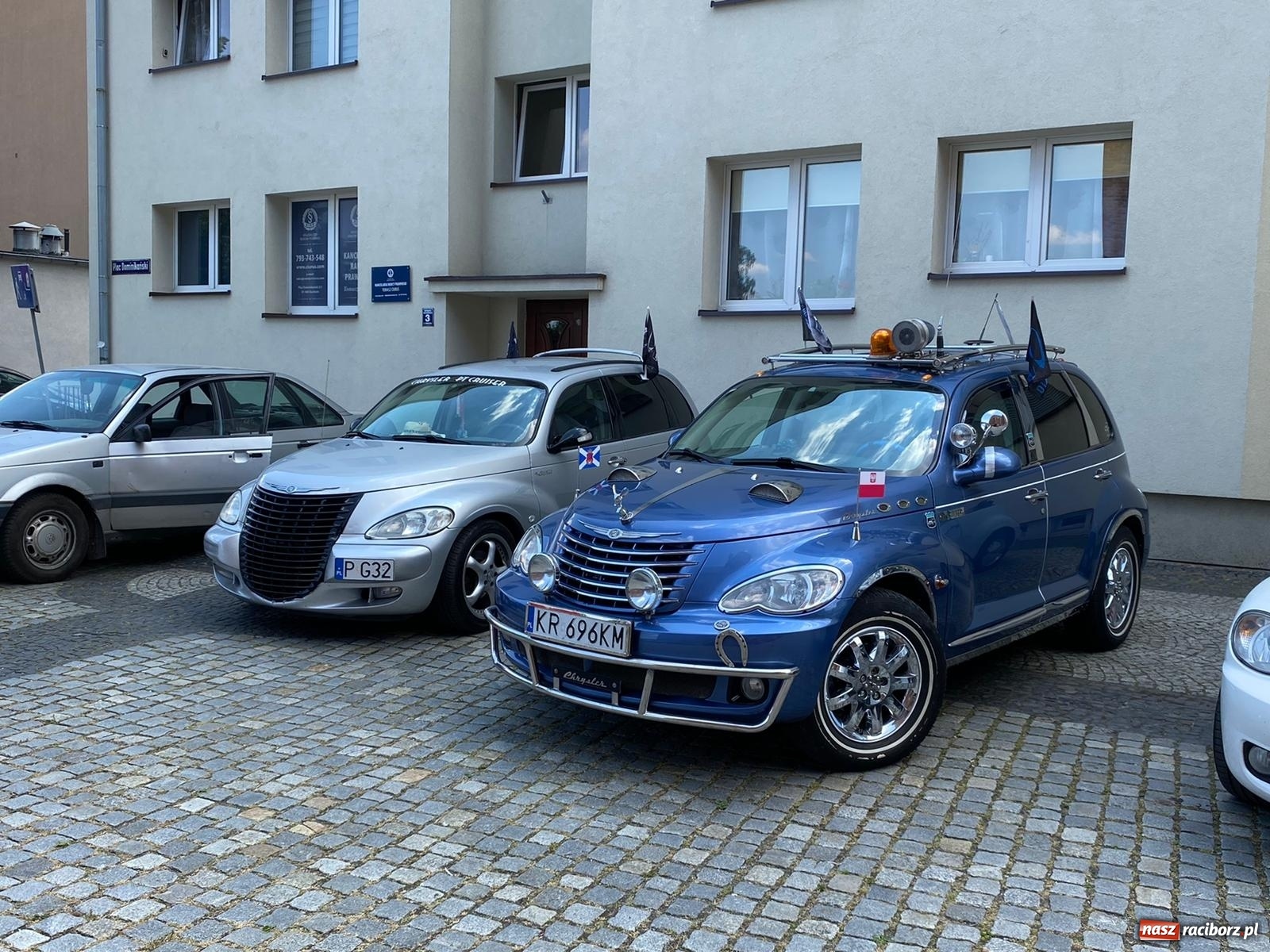 Zdjęcie w galerii na portalu naszraciborz.pl: Legendy amerykańskiej motoryzacji w Raciborzu wiadomości z regionu