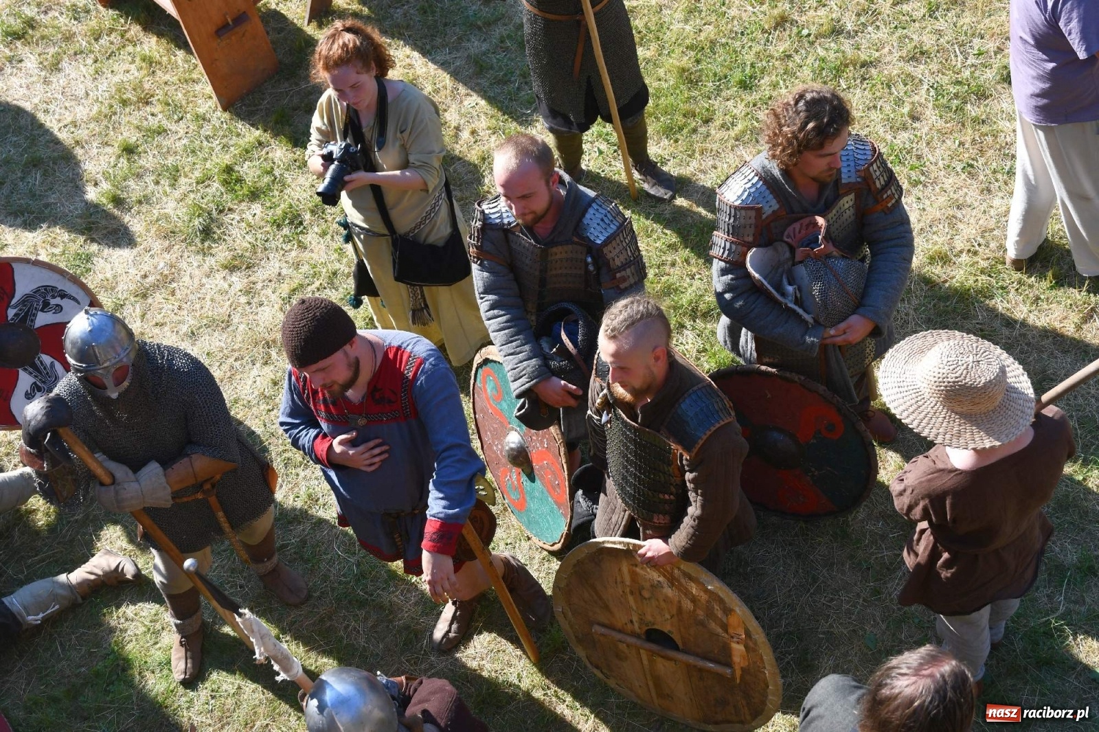 Zdjęcie w galerii na portalu naszraciborz.pl: Wielka bitwa wojów pod raciborskim grodem [WIDEO] wiadomości z regionu
