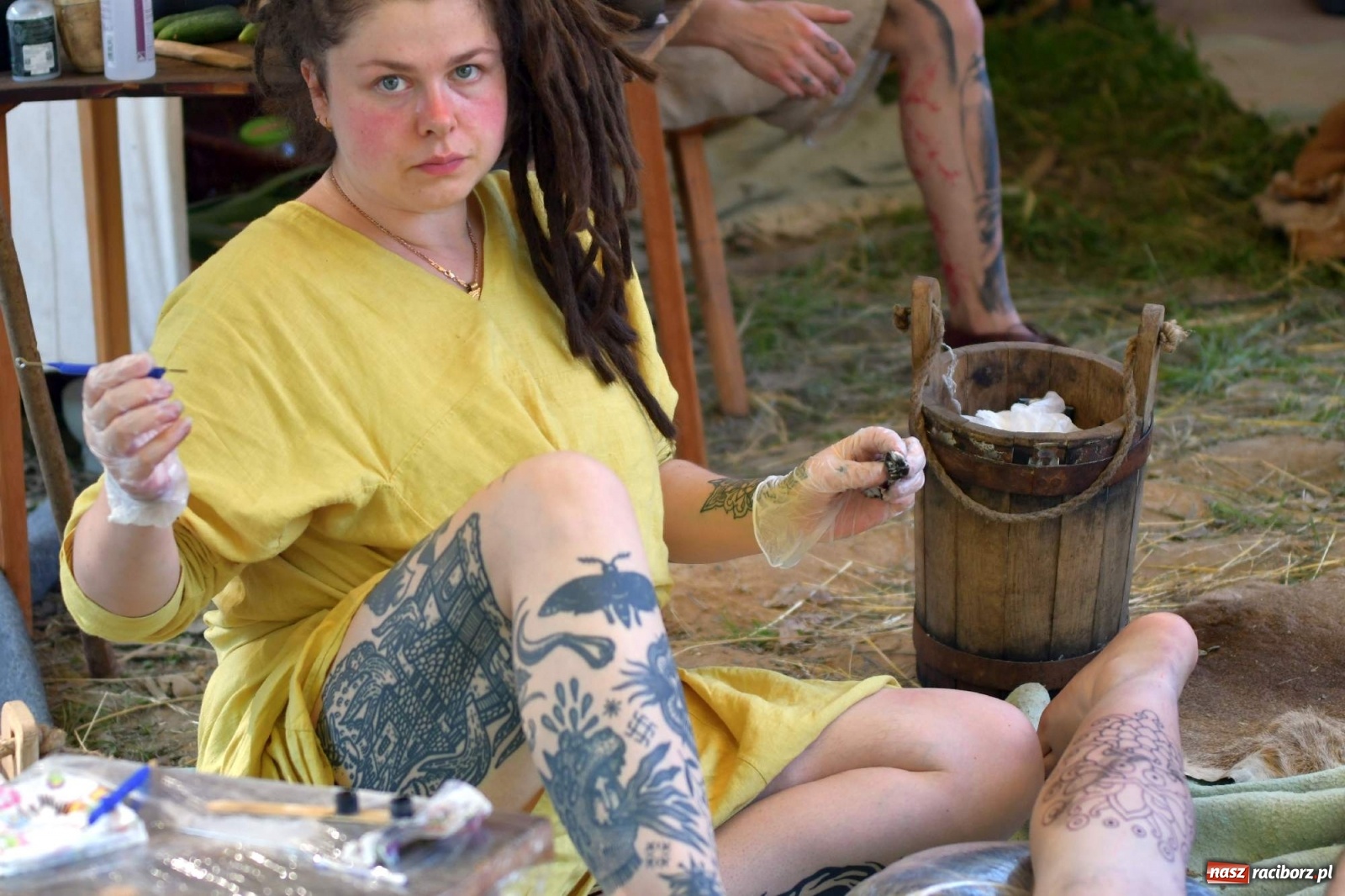 Zdjęcie w galerii na portalu naszraciborz.pl: Wielka bitwa wojów pod raciborskim grodem [WIDEO] wiadomości z regionu