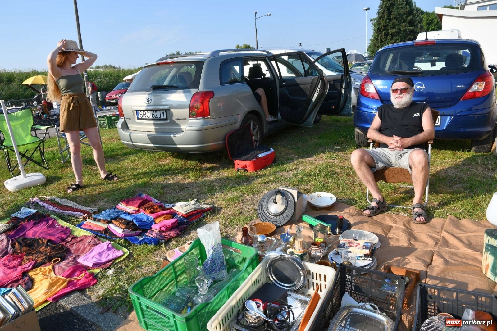 Zdjęcie w galerii na portalu naszraciborz.pl: Jarmark w Chałupkach. Sprzedający nie zawiedli [WIDEO] wiadomości z regionu