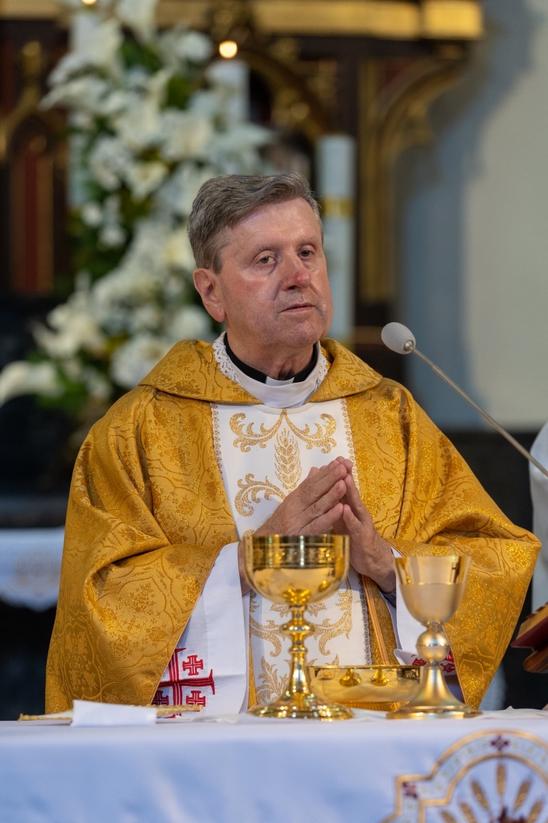 Zdjęcie w galerii na portalu naszraciborz.pl: Złoty jubileusz kapłaństwa ks. Henryka Rzegi wiadomości z regionu