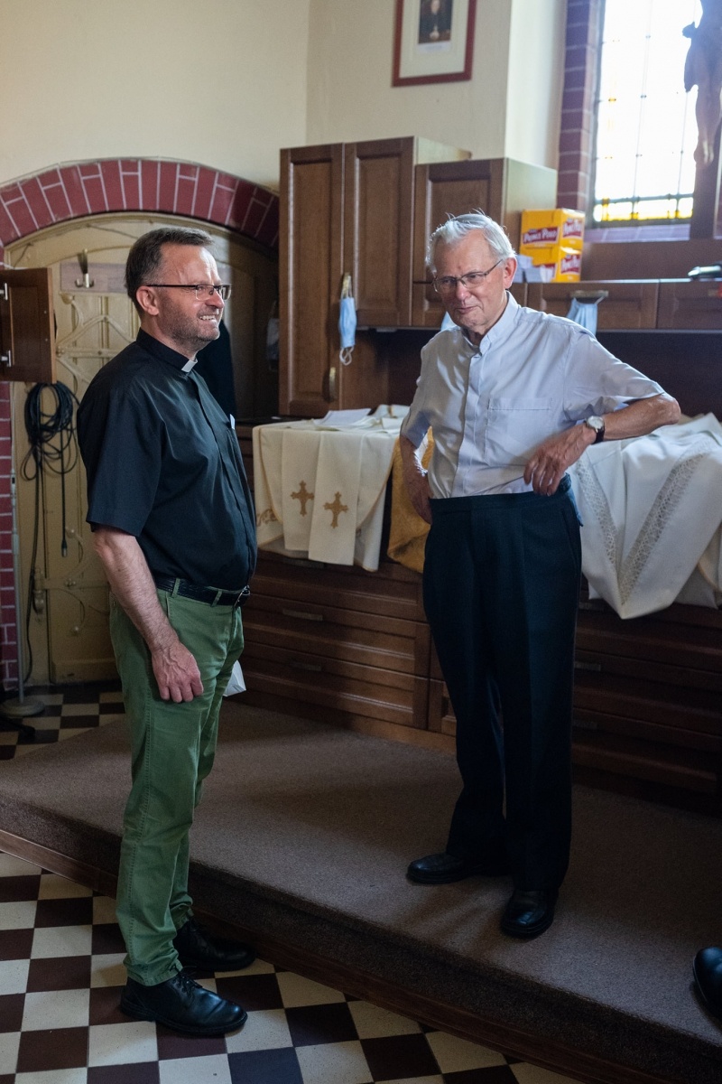 Zdjęcie w galerii na portalu naszraciborz.pl: Złoty jubileusz kapłaństwa ks. Henryka Rzegi wiadomości z regionu