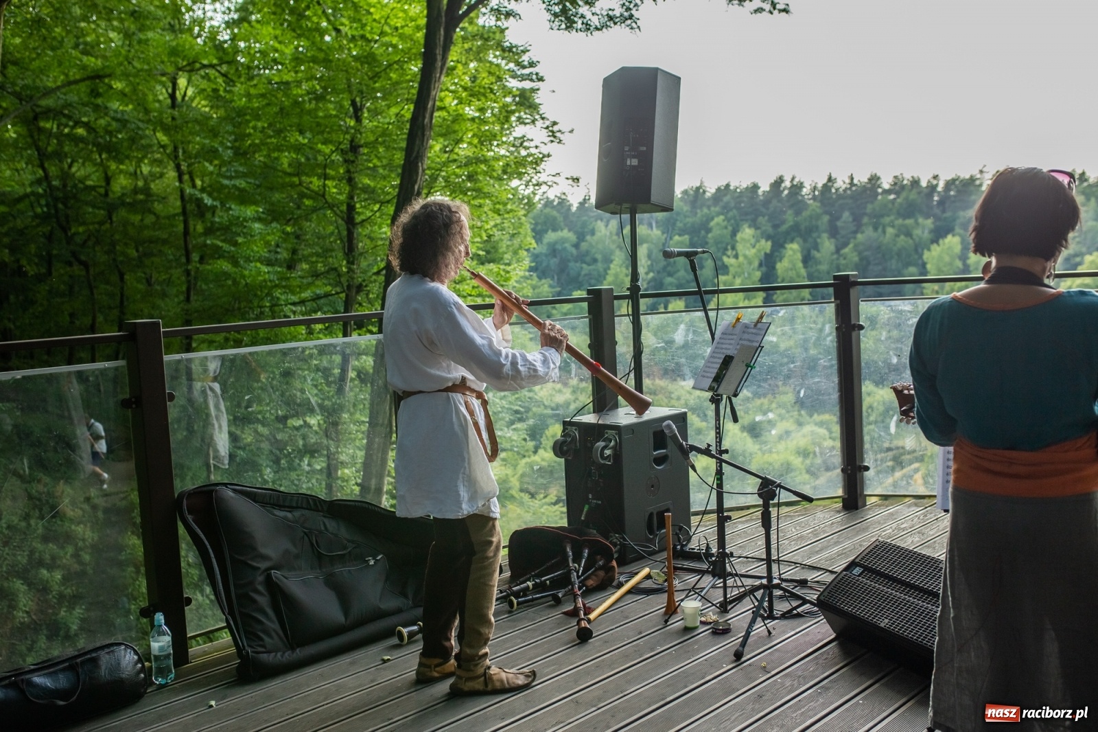 Zdjęcie w galerii na portalu naszraciborz.pl: Koncert Open Folk-Dancerye w zaczarowanym ogrodzie wiadomości z regionu