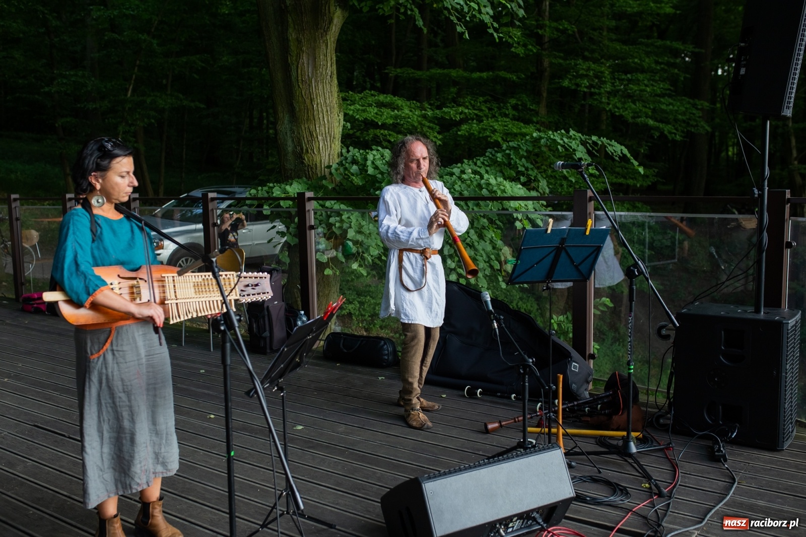 Zdjęcie w galerii na portalu naszraciborz.pl: Koncert Open Folk-Dancerye w zaczarowanym ogrodzie wiadomości z regionu