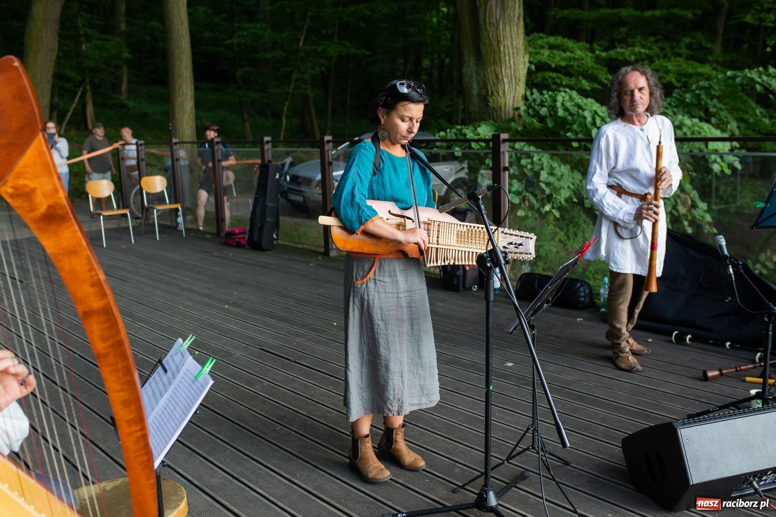 Zdjęcie w galerii na portalu naszraciborz.pl: Koncert Open Folk-Dancerye w zaczarowanym ogrodzie wiadomości z regionu