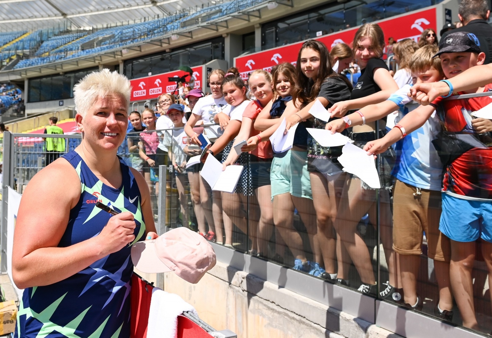 Zdjęcie w galerii na portalu naszraciborz.pl: Podium Justyny Święty-Ersetic na 67. Memoriale Kusocińskiego wiadomości z regionu