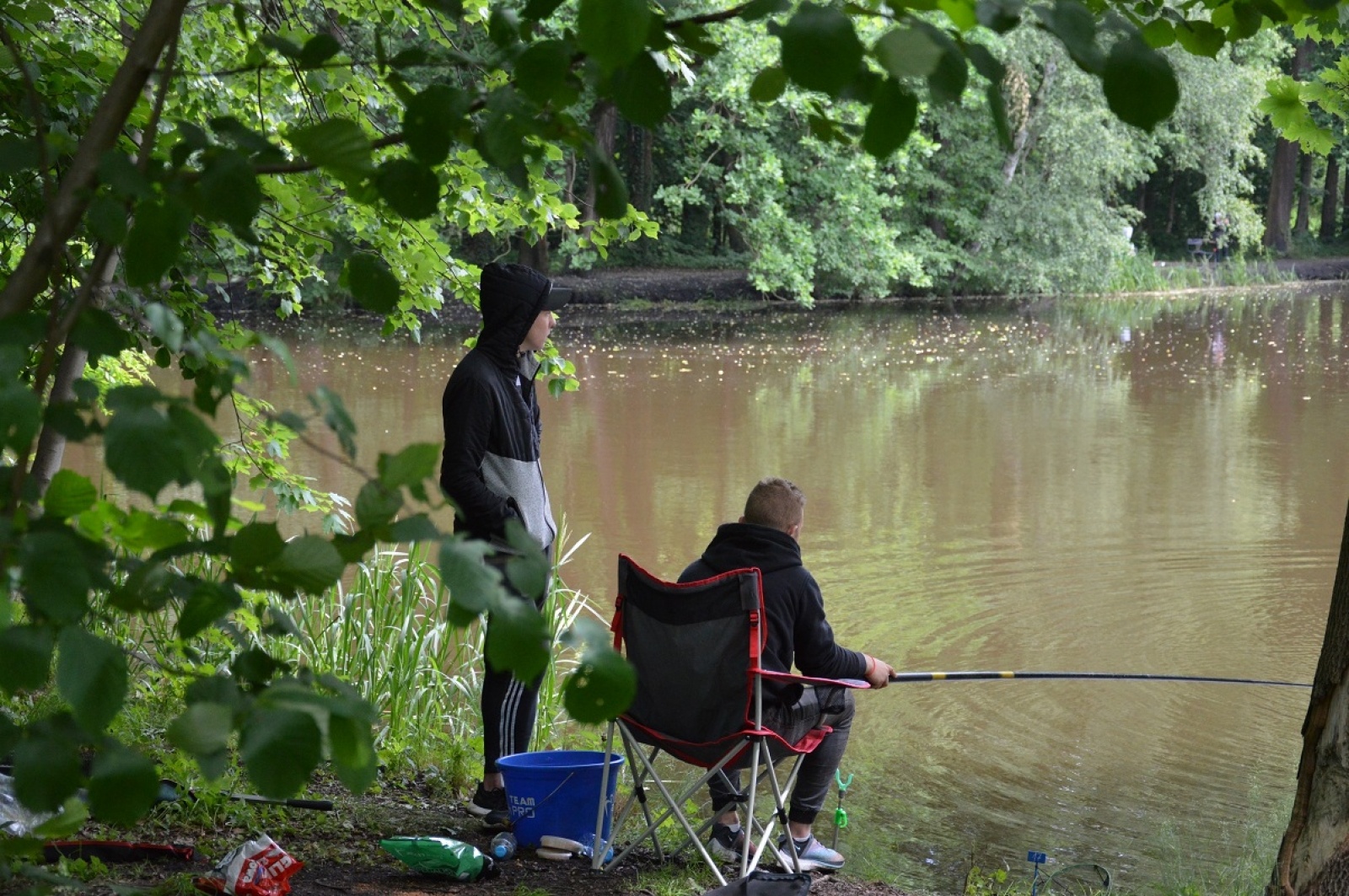 Zdjęcie w galerii na portalu naszraciborz.pl: Mistrzostwa Polski Młodzieżowych Ośrodków Wychowawczych w wędkarstwie wiadomości z regionu