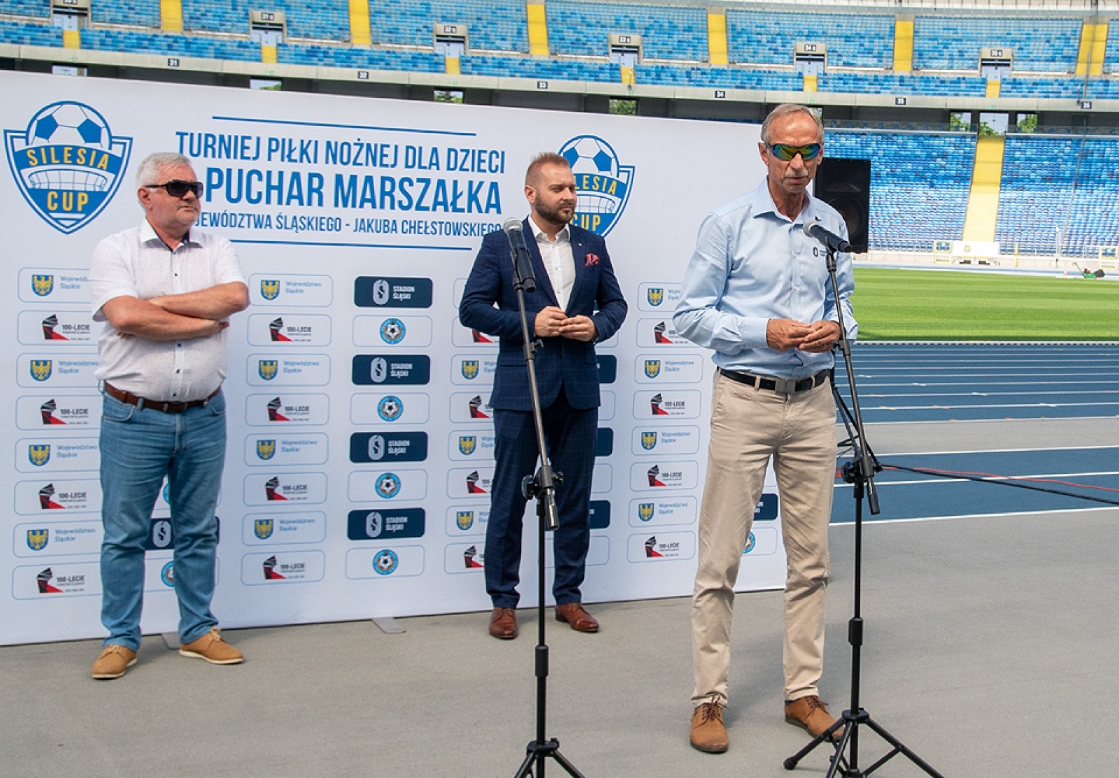 Zdjęcie w galerii na portalu naszraciborz.pl: Turniej Piłki Nożnej o Puchar Marszałka przyciągnie na Stadion Śląski ponad tysiąc dzieci wiadomości z regionu