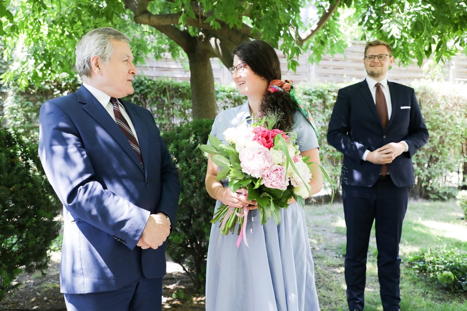 Zdjęcie w galerii na portalu naszraciborz.pl: Działacze kultury z Raciborza odznaczeni przez ministra wiadomości z regionu