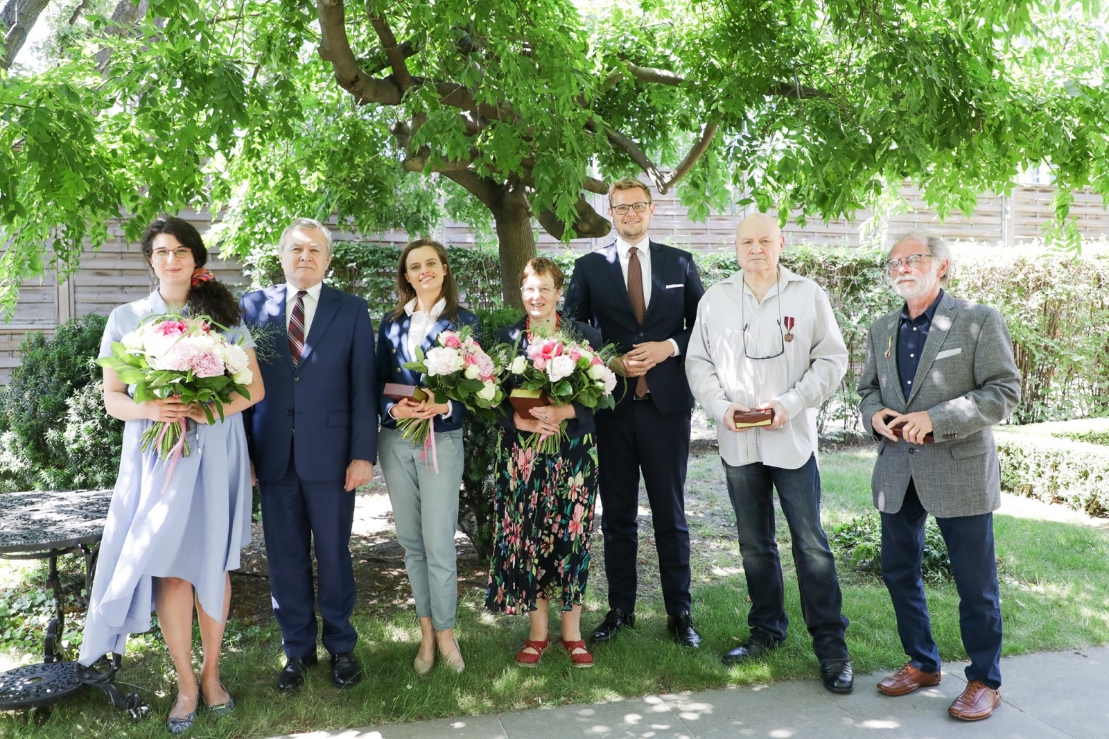 Zdjęcie w galerii na portalu naszraciborz.pl: Działacze kultury z Raciborza odznaczeni przez ministra wiadomości z regionu