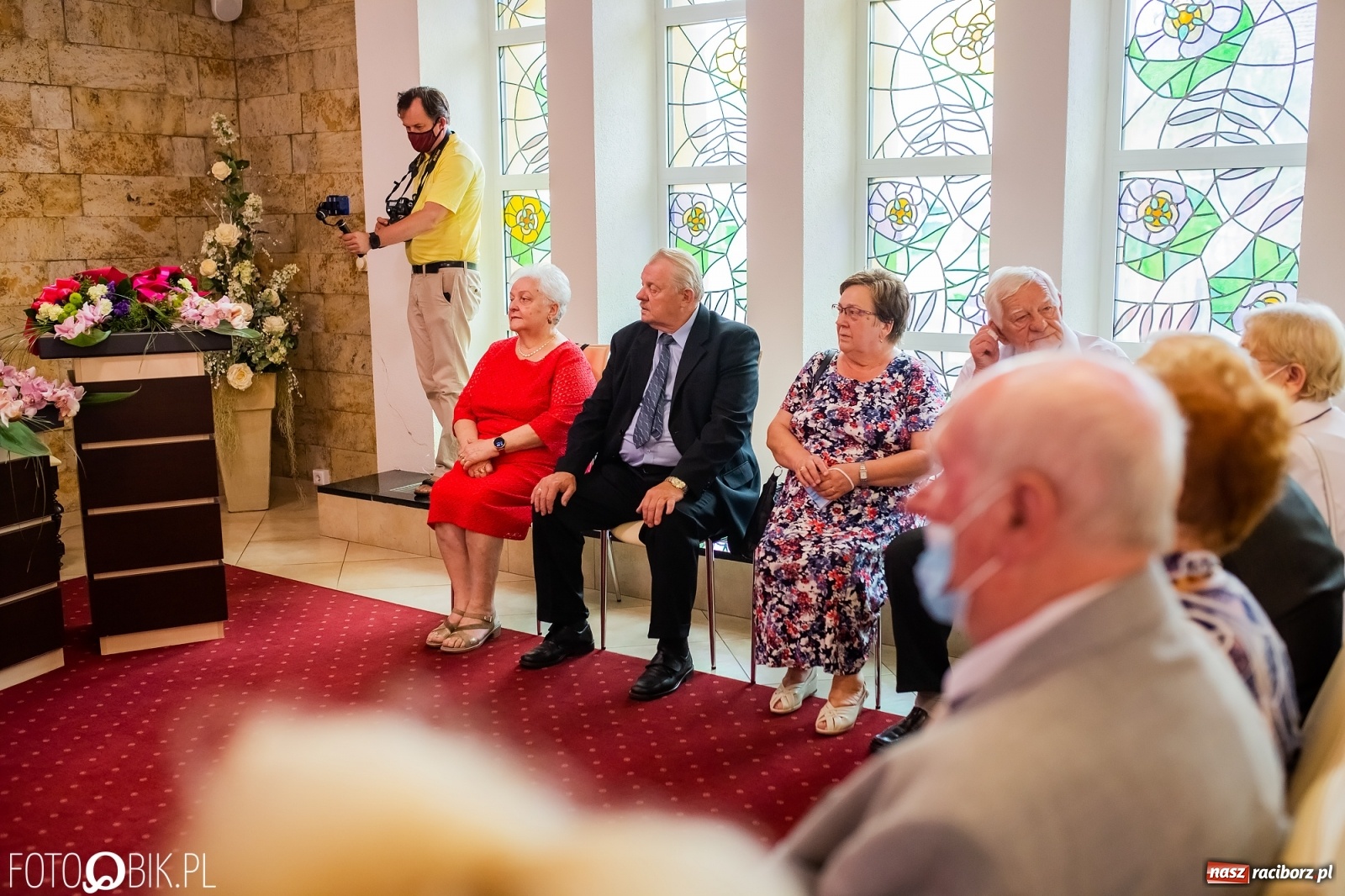 Zdjęcie w galerii na portalu naszraciborz.pl: Pół wieku razem. Złote Gody w raciborskim USC [FOTO i WIDEO] wiadomości z regionu